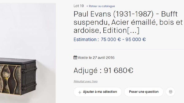 Paul Evans estimation